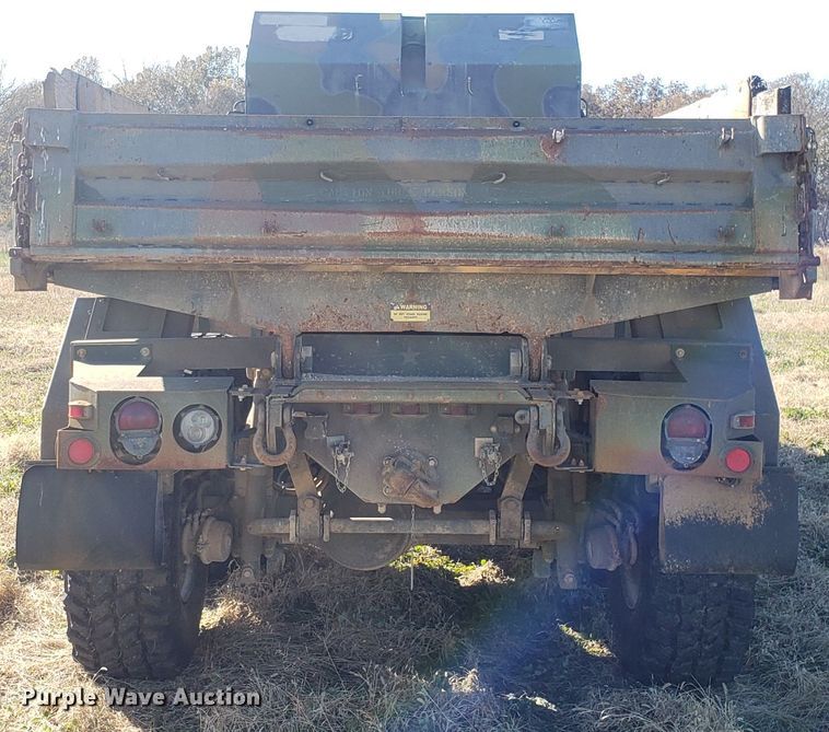 image for item ET9971 1994 Stewart & Stevenson MTV M-1090 dump truck