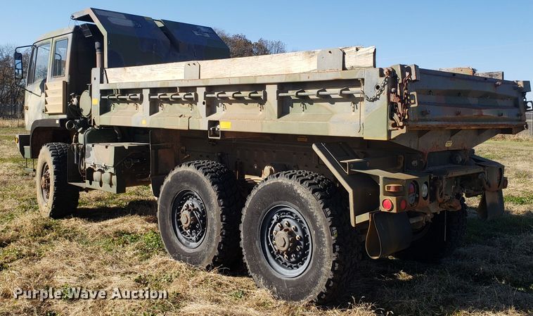 image for item ET9971 1994 Stewart & Stevenson MTV M-1090 dump truck