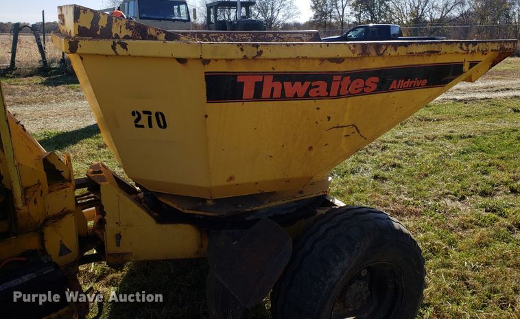 image for item ET9973 Thwaites 8000 concrete buggy