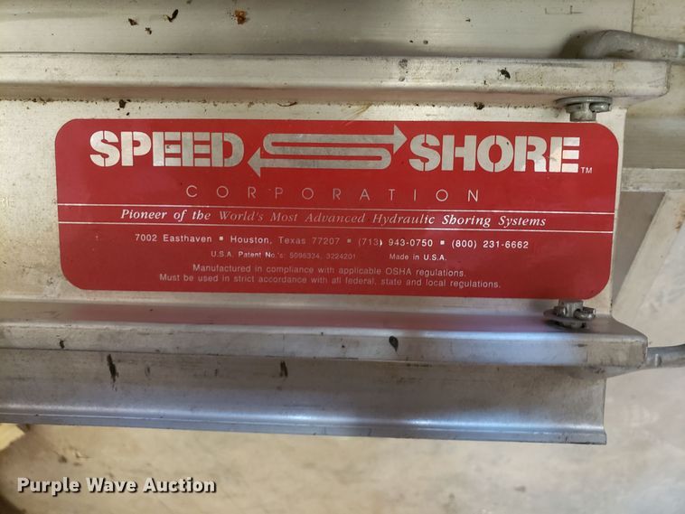 image for item ET9975 Speed Shore Corp. hydraulic shoring system