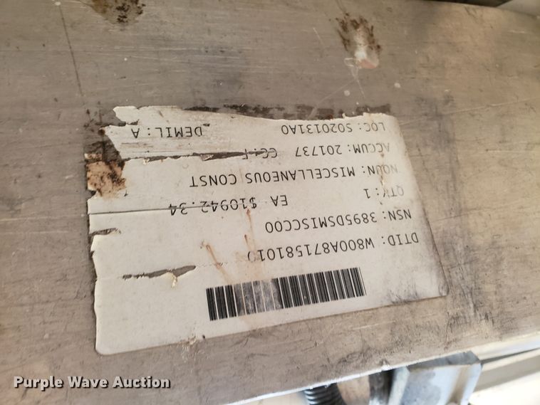 image for item ET9975 Speed Shore Corp. hydraulic shoring system