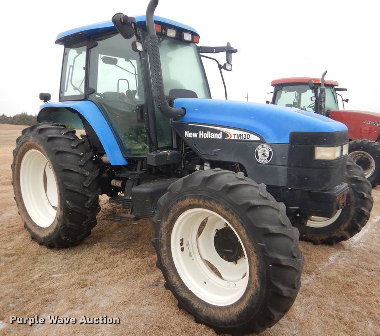 image for item FJ9878 2003 New Holland TM130 MFWD tractor