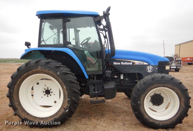 image for item FJ9878 2003 New Holland TM130 MFWD tractor