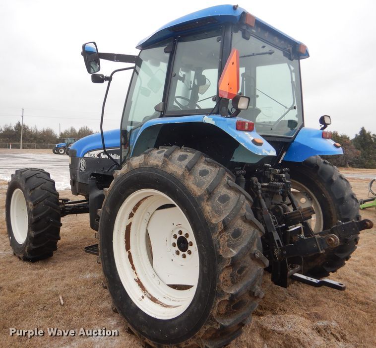 image for item FJ9878 2003 New Holland TM130 MFWD tractor