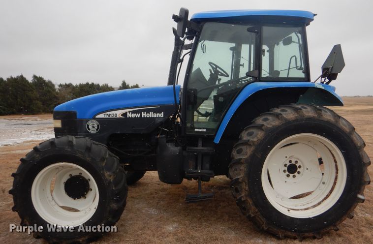 image for item FJ9878 2003 New Holland TM130 MFWD tractor