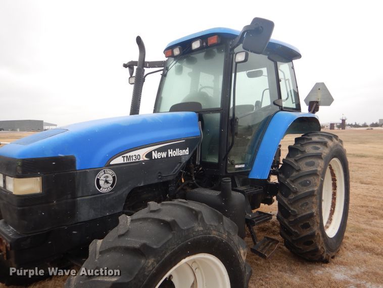 image for item FJ9878 2003 New Holland TM130 MFWD tractor