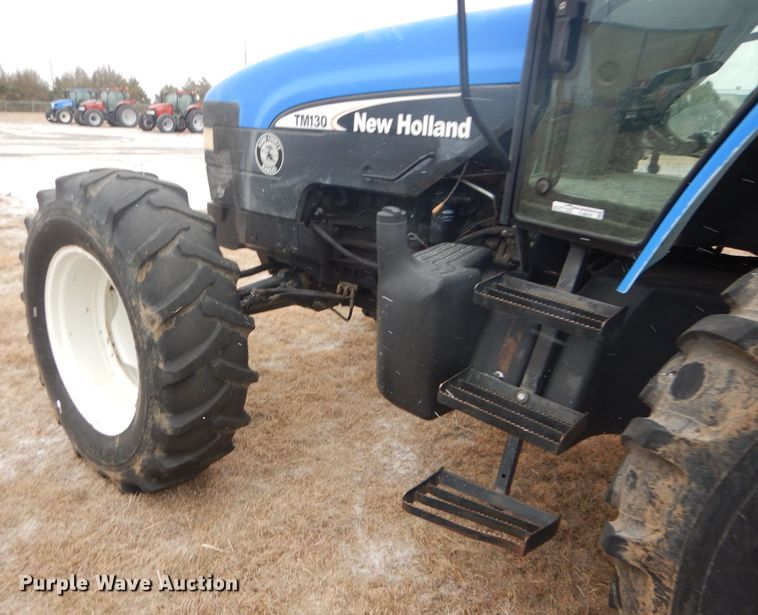 image for item FJ9878 2003 New Holland TM130 MFWD tractor