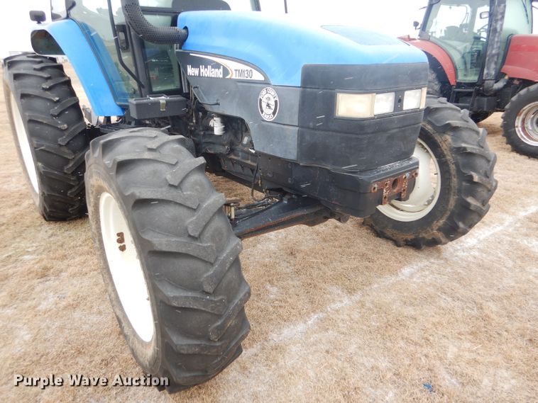 image for item FJ9878 2003 New Holland TM130 MFWD tractor