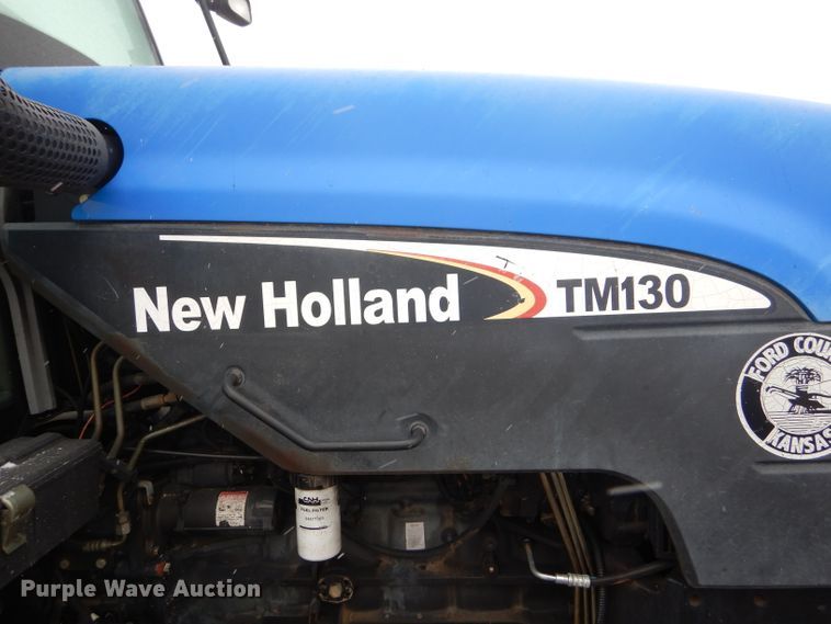 image for item FJ9878 2003 New Holland TM130 MFWD tractor
