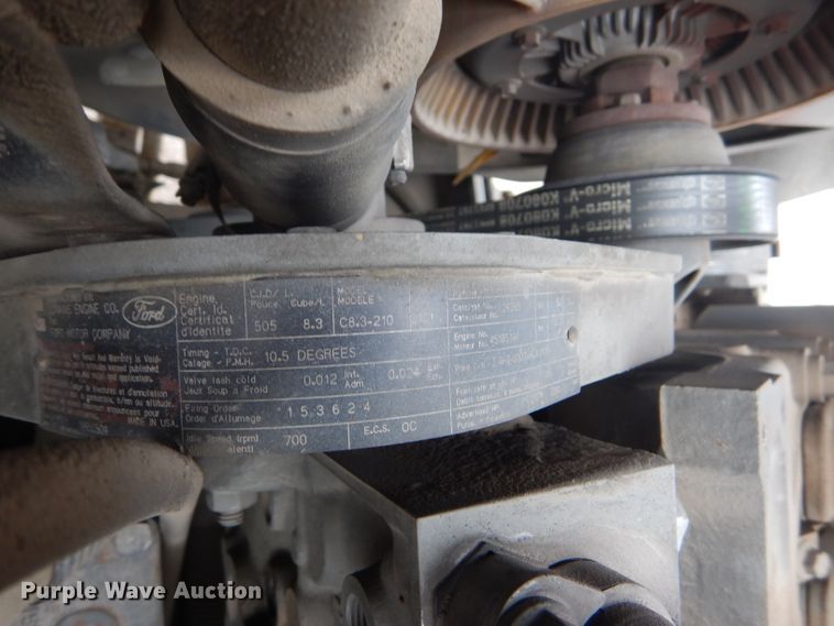 image for item FJ9882 1995 Ford L8000 sewer rodder truck