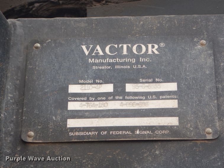 image for item FJ9882 1995 Ford L8000 sewer rodder truck