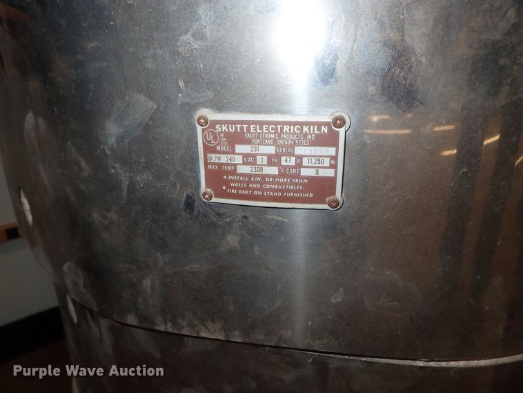 image for item FK9615 (2) Skutt 231 kilns