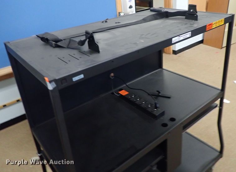 image for item FK9616 (2) Bedford metal media carts