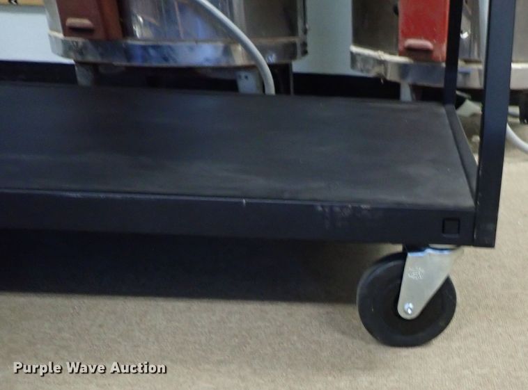 image for item FK9616 (2) Bedford metal media carts