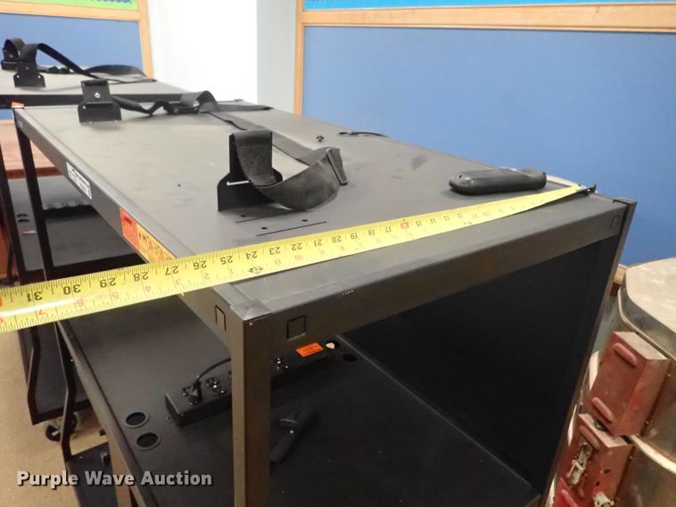 image for item FK9616 (2) Bedford metal media carts