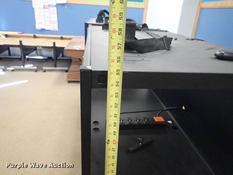 image for item FK9616 (2) Bedford metal media carts