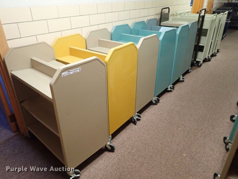 image for item FK9618 (18) book carts