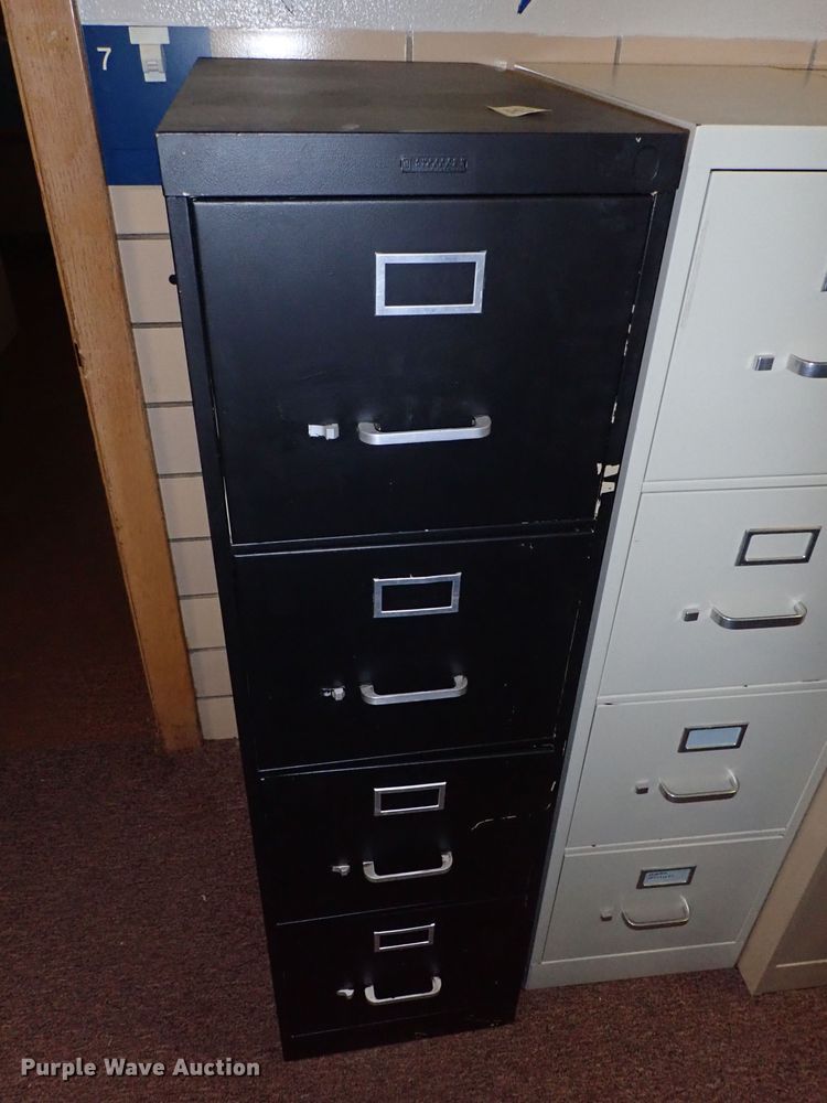 image for item FK9622 (13) four drawer filing cabinets