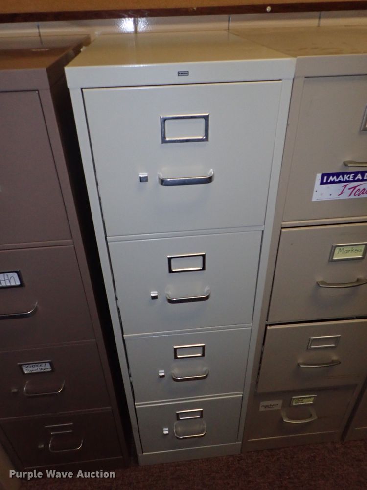 image for item FK9622 (13) four drawer filing cabinets