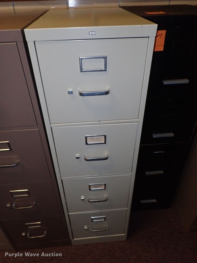 image for item FK9622 (13) four drawer filing cabinets