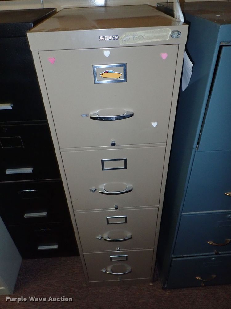 image for item FK9622 (13) four drawer filing cabinets