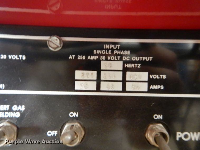 image for item FK9975 Lincoln Idealarc TIG 250 TIG AC/DC welder