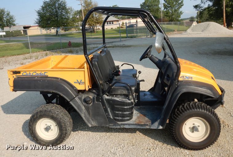 2008 Cub Cadet Volunteer utility vehicle in Holton, KS Item GG9179