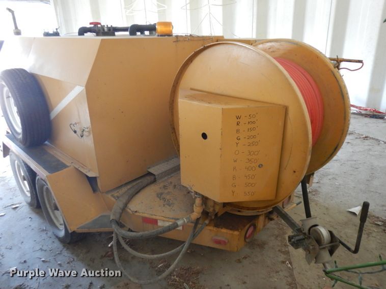 image for item GG9180 1996 O'Brien sewer jetter