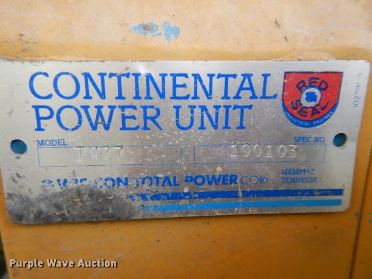 image for item GG9180 1996 O'Brien sewer jetter