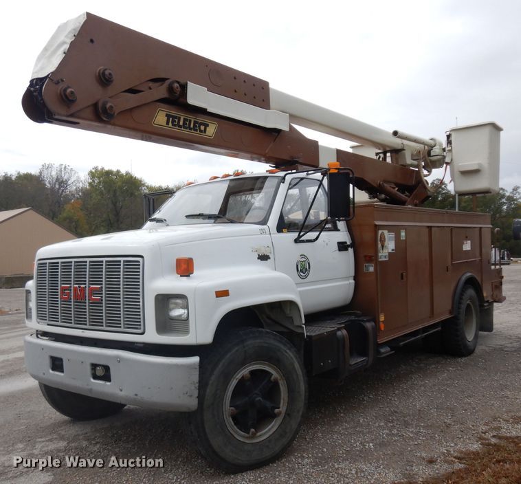image for item GI9466 1991 GMC TopKick bucket truck