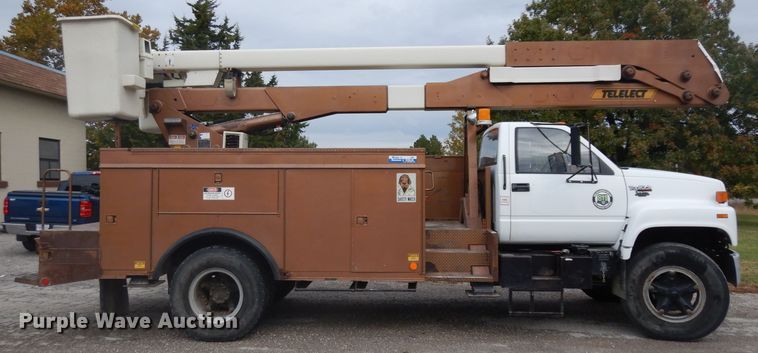 image for item GI9466 1991 GMC TopKick bucket truck