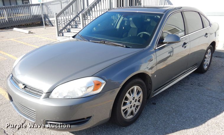 image for item GJ9021 2009 Chevrolet Impala Police Cruiser