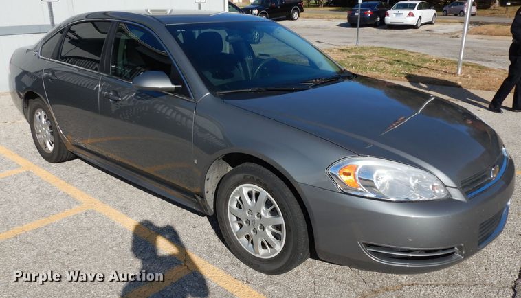 image for item GJ9021 2009 Chevrolet Impala Police Cruiser