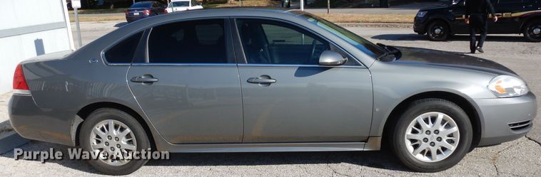 image for item GJ9021 2009 Chevrolet Impala Police Cruiser