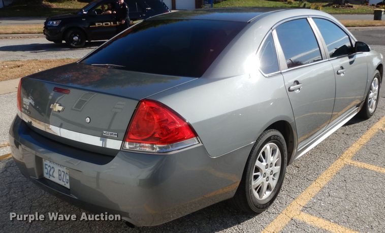 image for item GJ9021 2009 Chevrolet Impala Police Cruiser