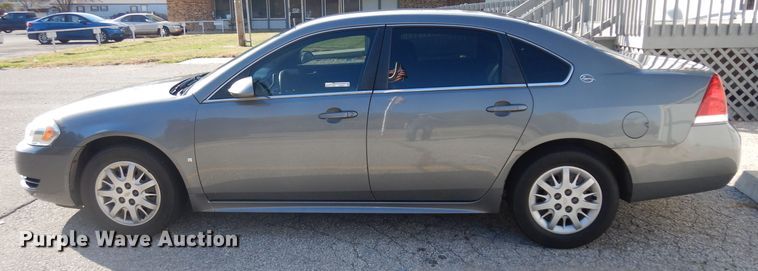 image for item GJ9021 2009 Chevrolet Impala Police Cruiser