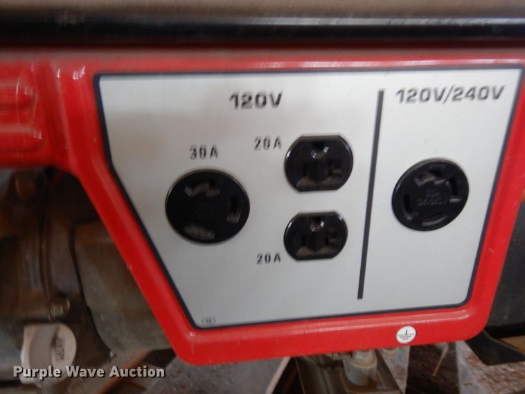 image for item GJ9068 Honda EM5000S generator