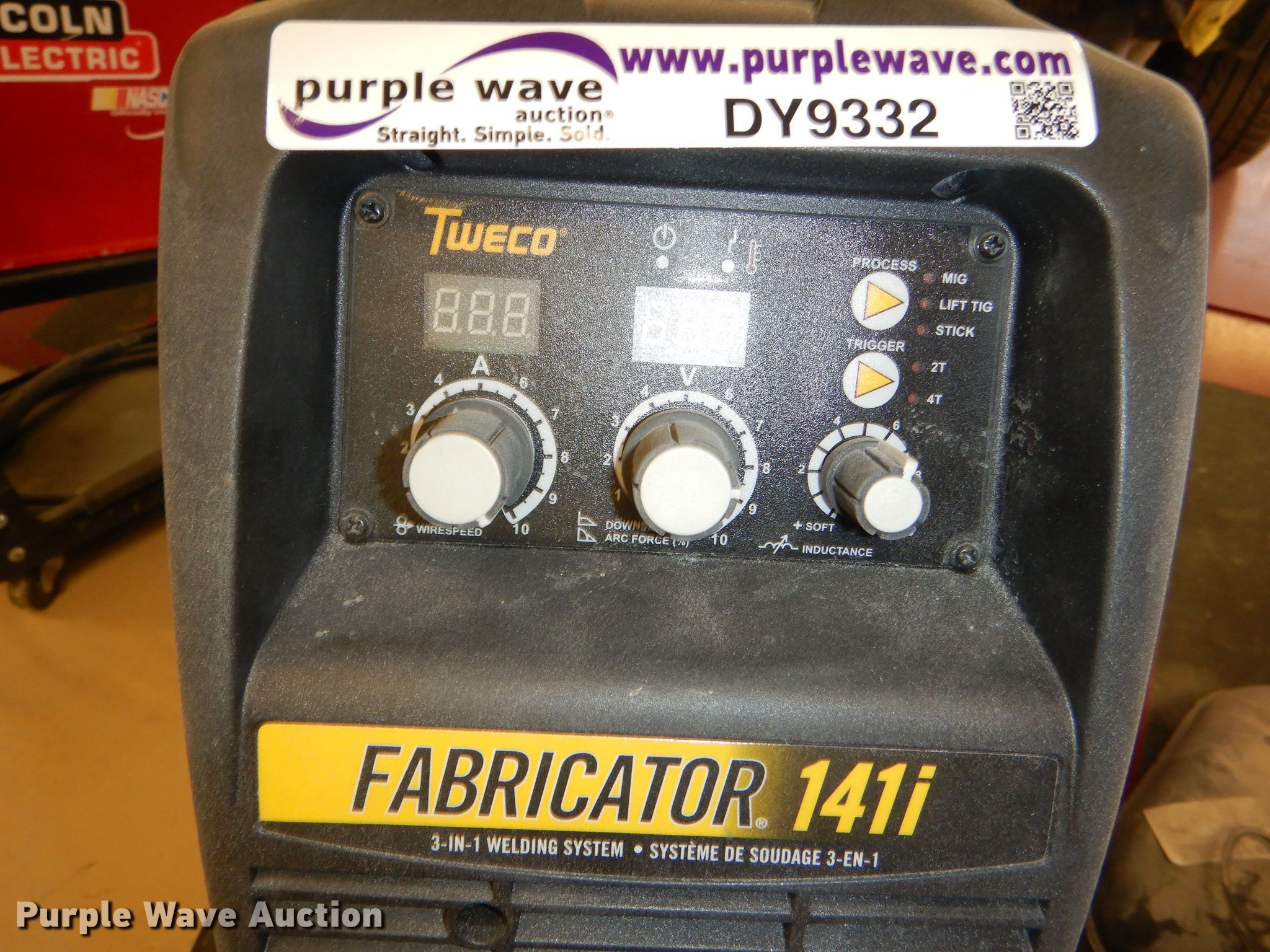Tweco Fabricator 141i 3in1 welder in Manhattan, KS Item DY9332 sold