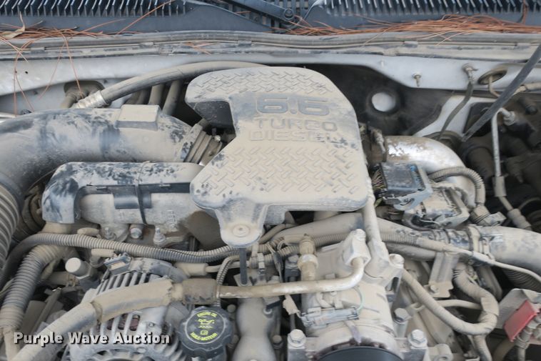 image for item DB10125 2005 Chevrolet Silverado 3500 Ext. Cab flatbed pickup truck