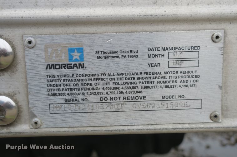 image for item DB10126 2007 Freightliner Sprinter 3500 box truck