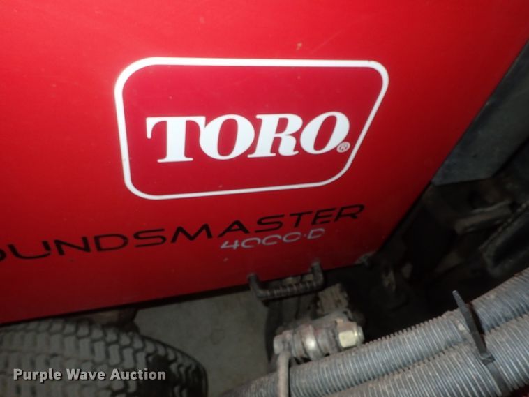 image for item DB7593 Toro Groundsmaster 4000D lawn mower