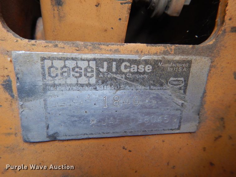image for item DD4545 1992 Case 1840 skid steer