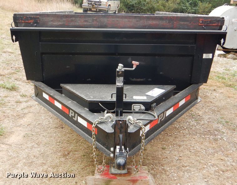 image for item DD4554 2014 PJ DL142 dump trailer