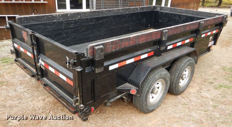 image for item DD4554 2014 PJ DL142 dump trailer