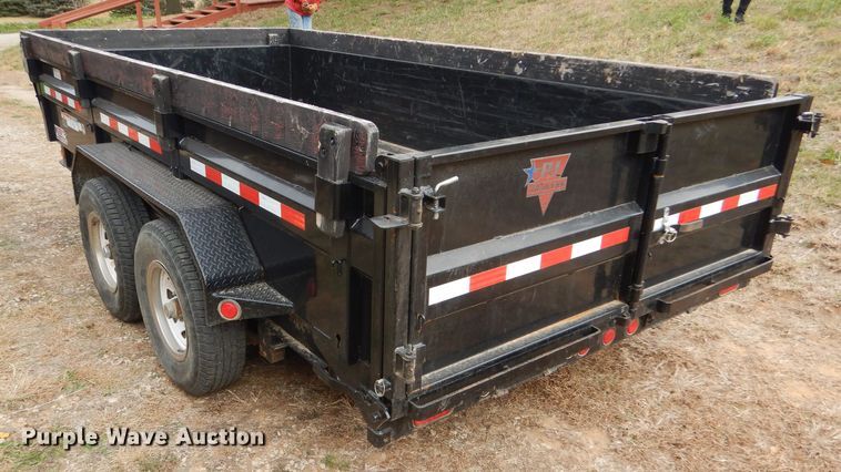 image for item DD4554 2014 PJ DL142 dump trailer