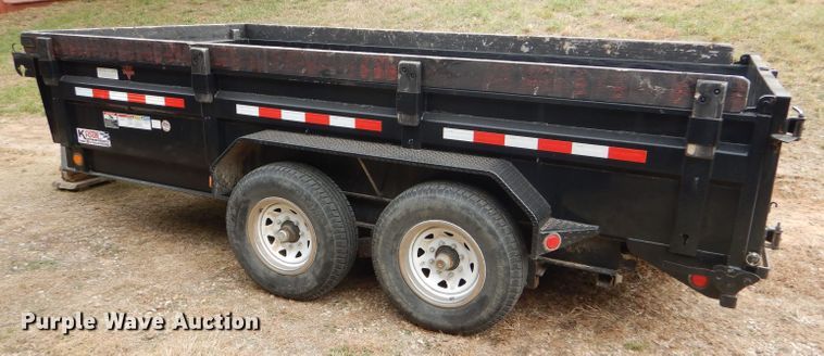 image for item DD4554 2014 PJ DL142 dump trailer