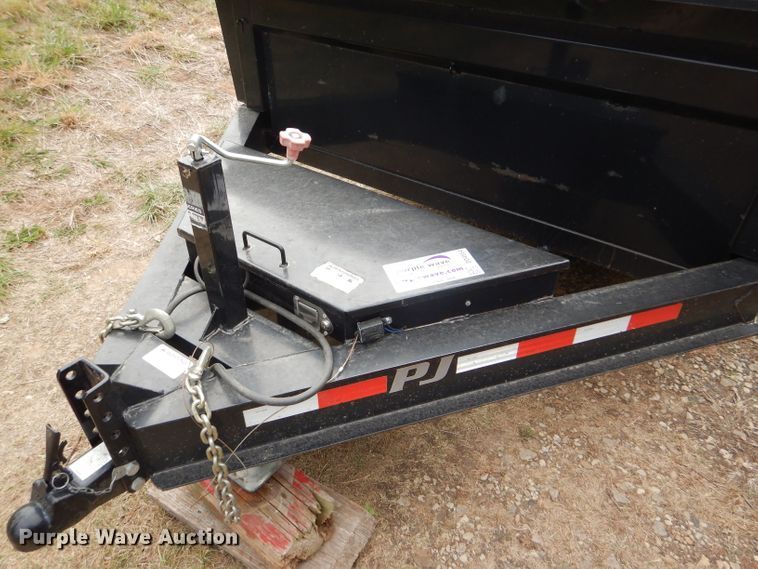 image for item DD4554 2014 PJ DL142 dump trailer