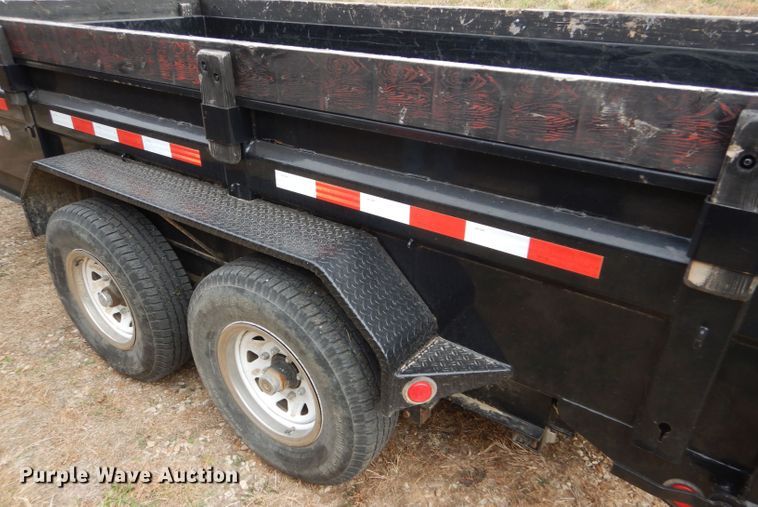 image for item DD4554 2014 PJ DL142 dump trailer