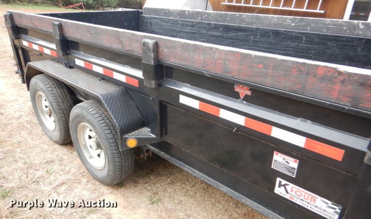 image for item DD4554 2014 PJ DL142 dump trailer