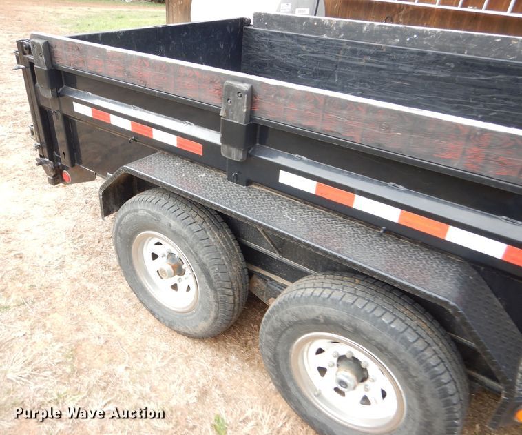 image for item DD4554 2014 PJ DL142 dump trailer